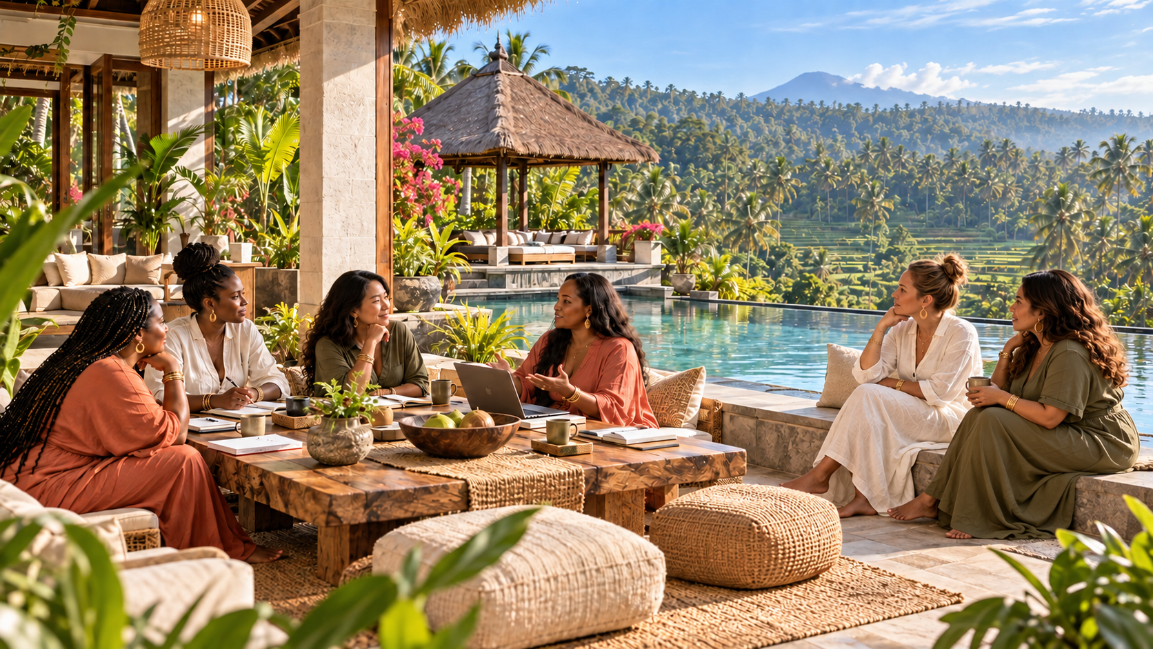 Illustrative vision: Poolside connection and business strategy